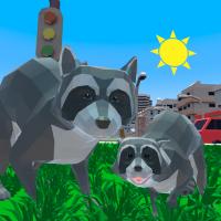 Game Raccoon Adventure City Simulator 3D